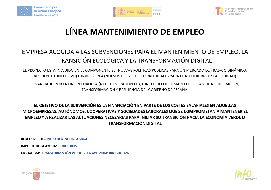 CENTRO DENTAL PINATAR LINEA
